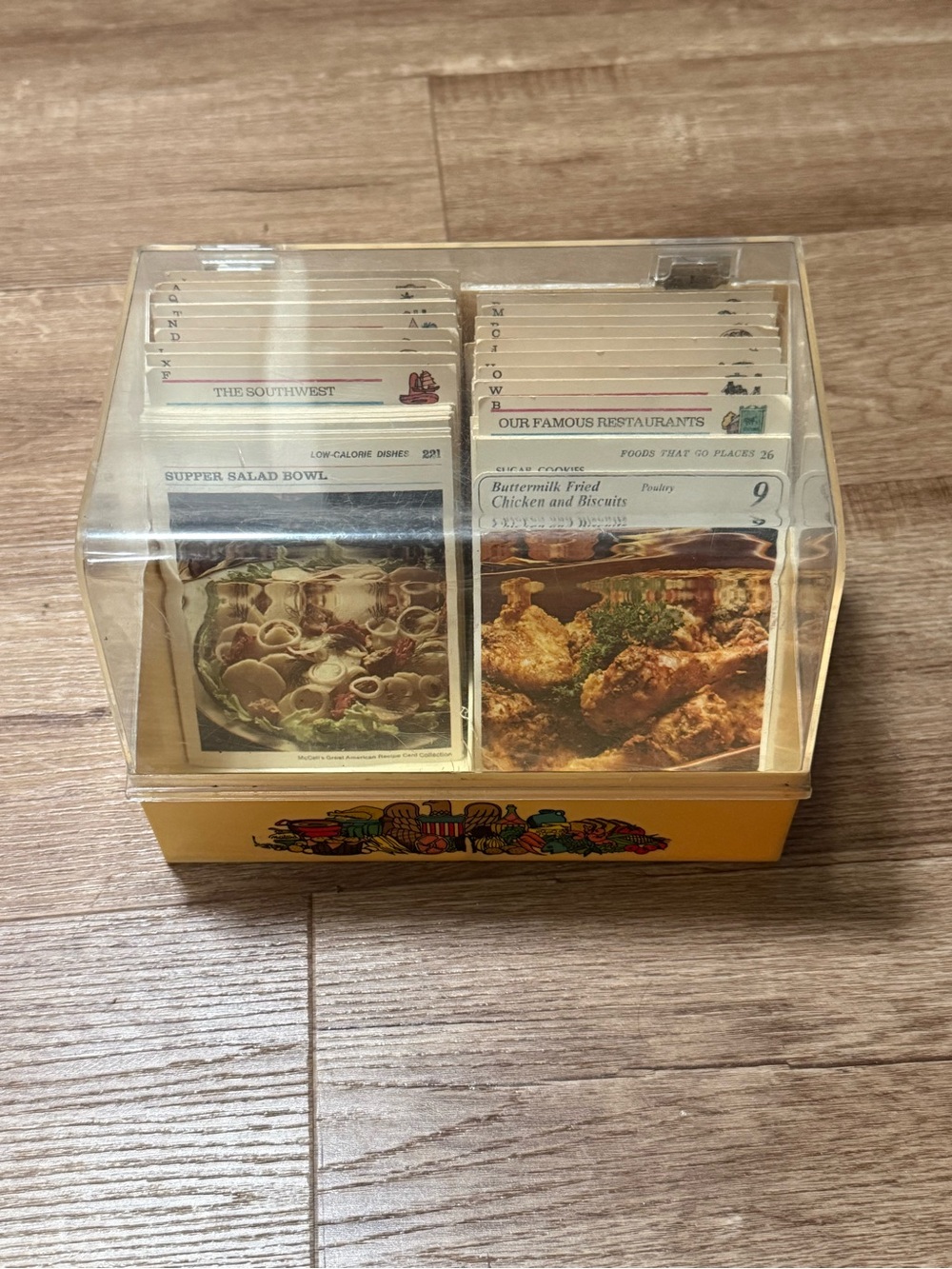 Vintage 1973/1974 McCall's Great American Recipe Card Collection w/Cards